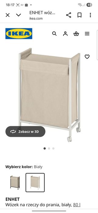 Kosz na pranie Ikea enhet