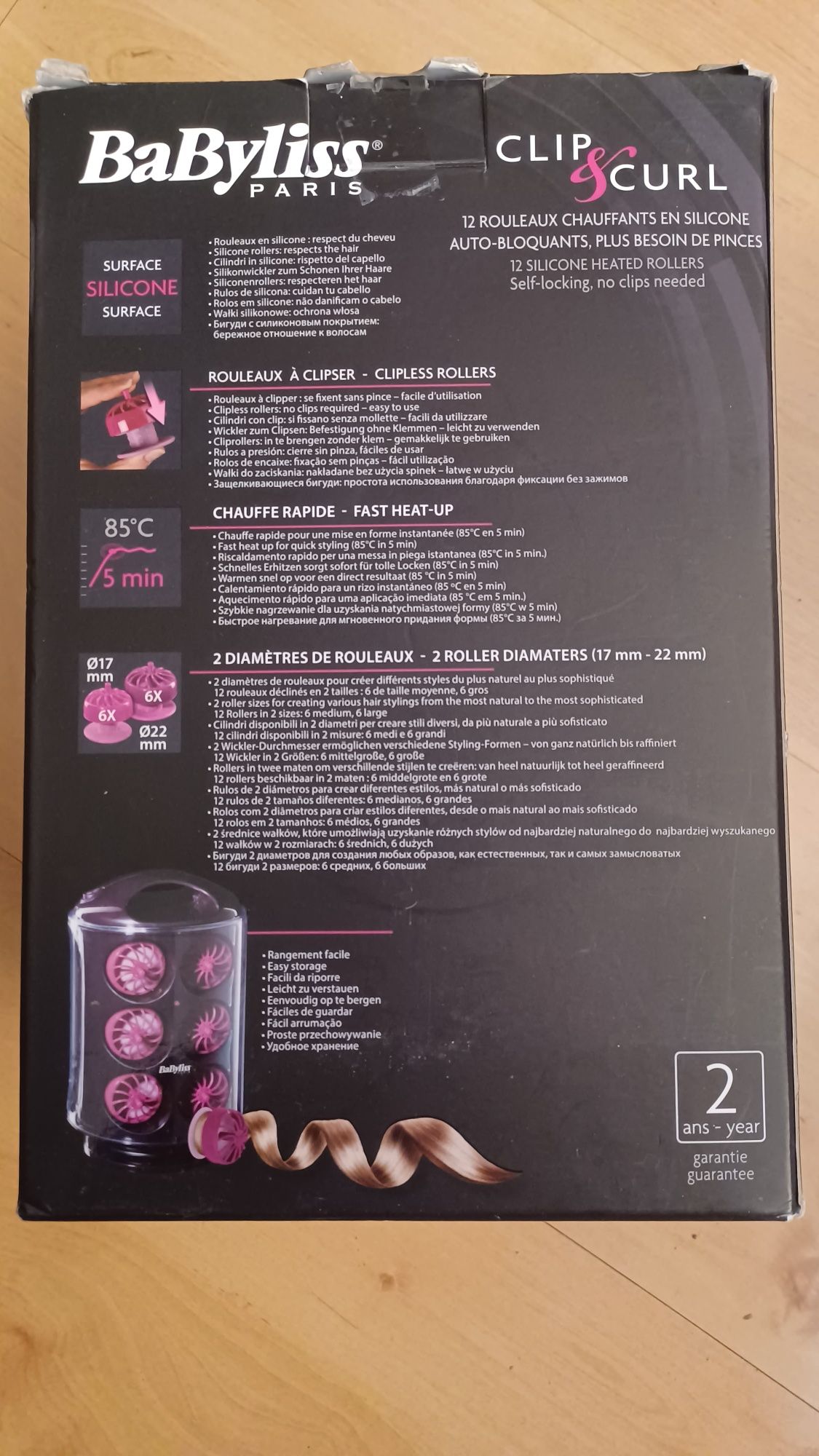 Termoloki BaByliss CLIP&CURL
