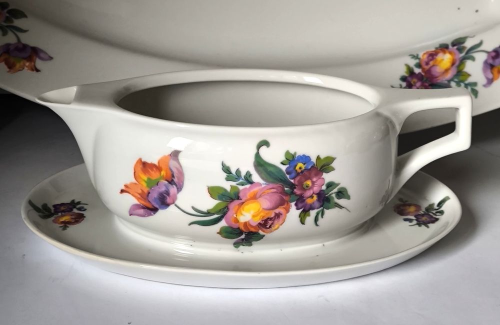 Serwis obiadowy Ćmielów Alicja części piękna stara porcelana