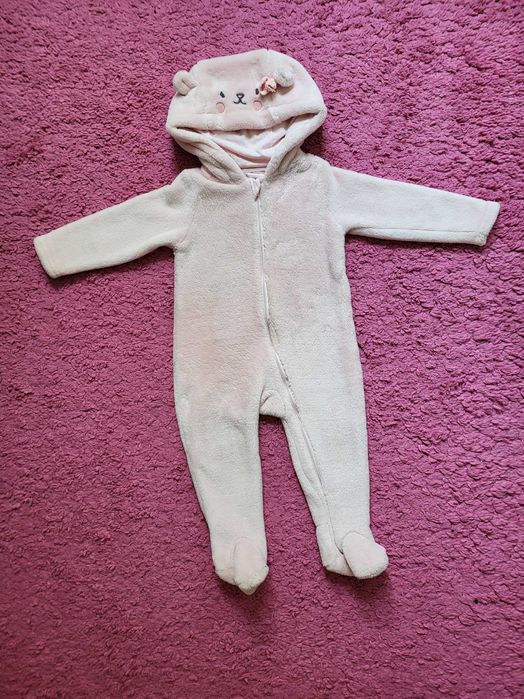 Pajac smyk kombinezon misiek 80 ciepły