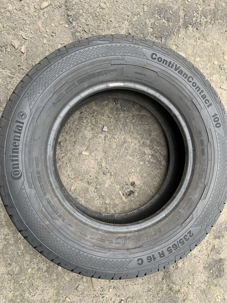 Шини 235/65 R16C Continental 6,5мм 2022-18 рік 235 65 16С