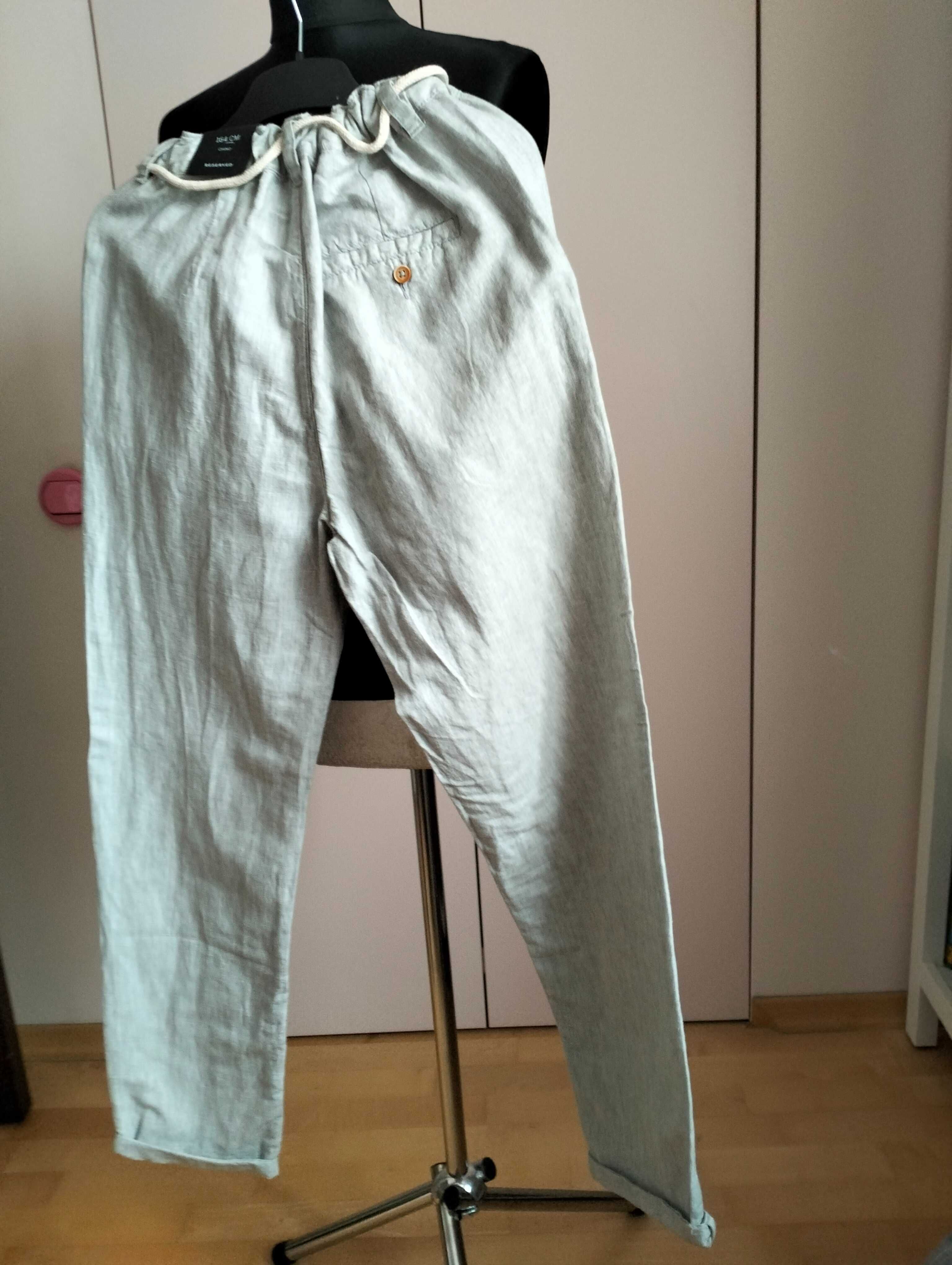 NOWE z metką chłopięce spodnie Chino marki Reserved rozmiar 164 cm