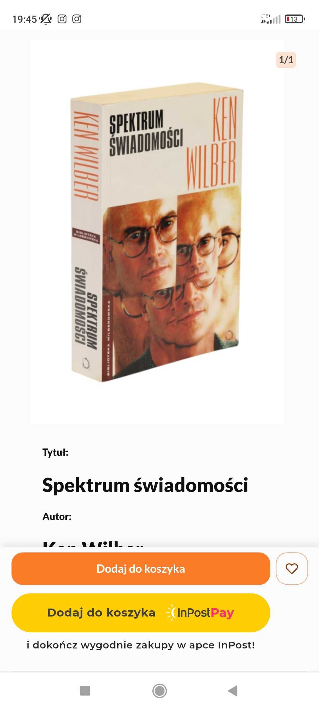Spektrum świadomości Ken Wilber