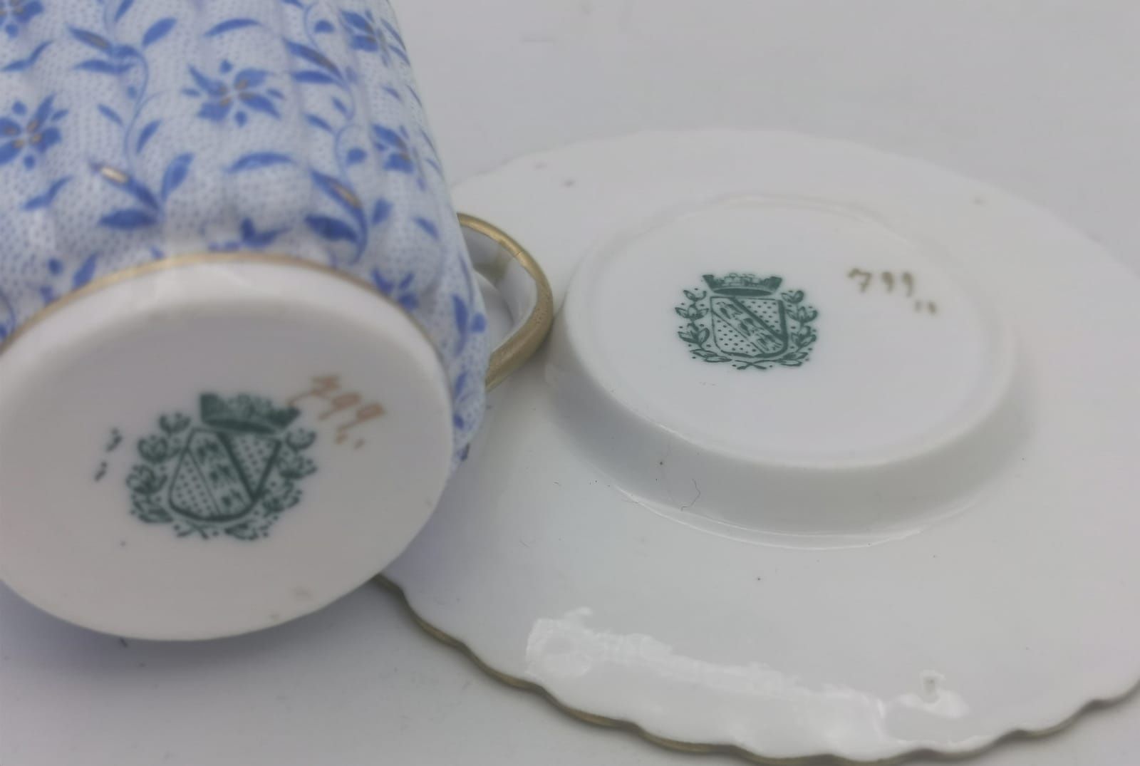 Porcelana Sarreguemines 1871 r DUO Mokka Francja/Niemcy Kolekcjonerska