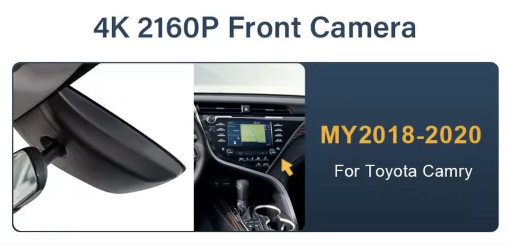 Видеорегистратор Toyota Camry 70 XV70