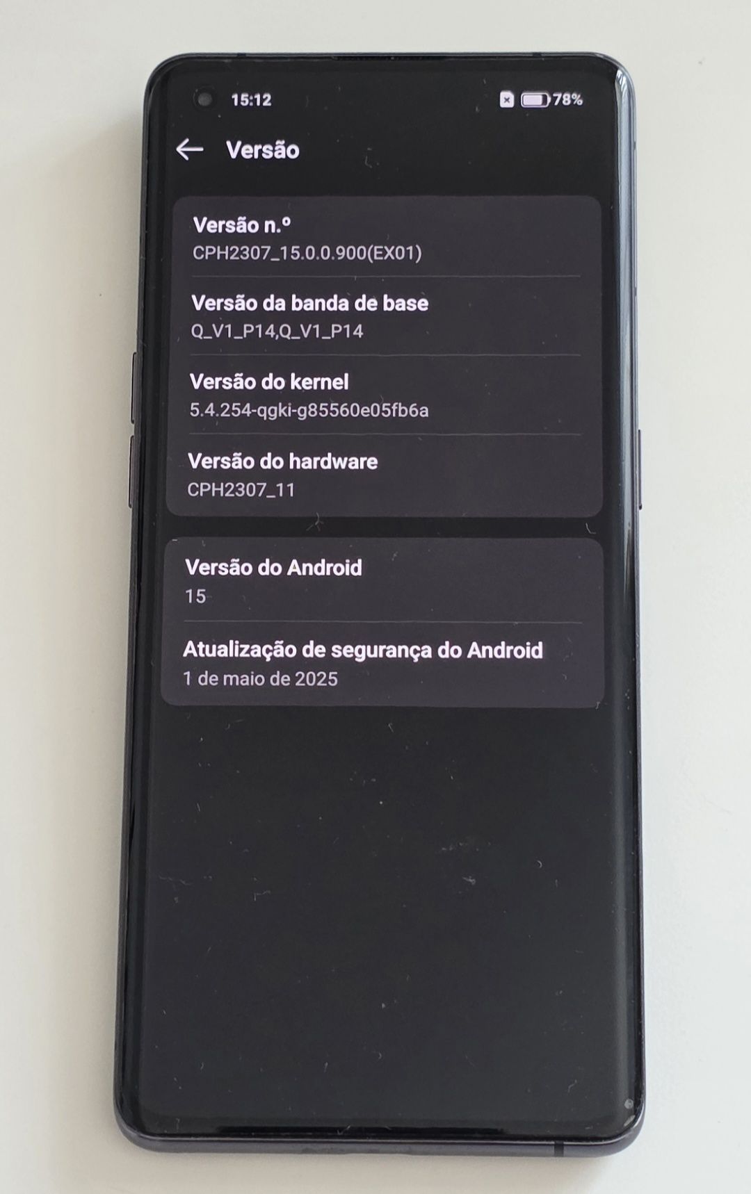 Smartphone OPPO Find X5 / 8GB RAM / 256GB - Preto (Como novo)