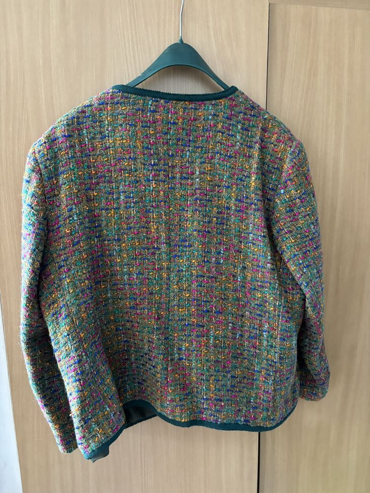 Vintage Komplet wiosenny marynarka+spódnica