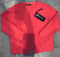 Sweter narzutka różowy nowy L/XL