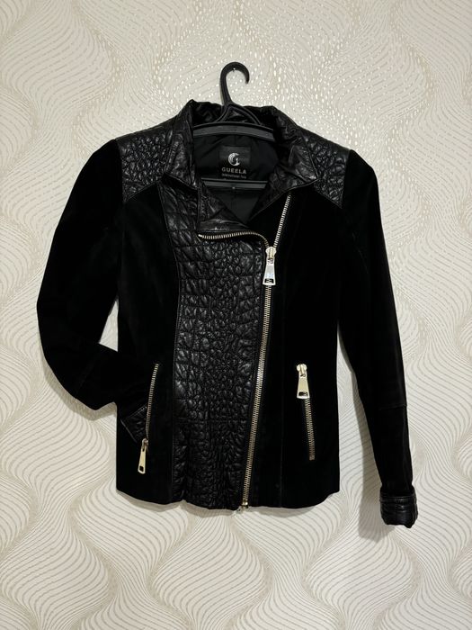 Куртка жіноча, шкіра-замш