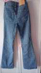 Jeansy flare high waist 34