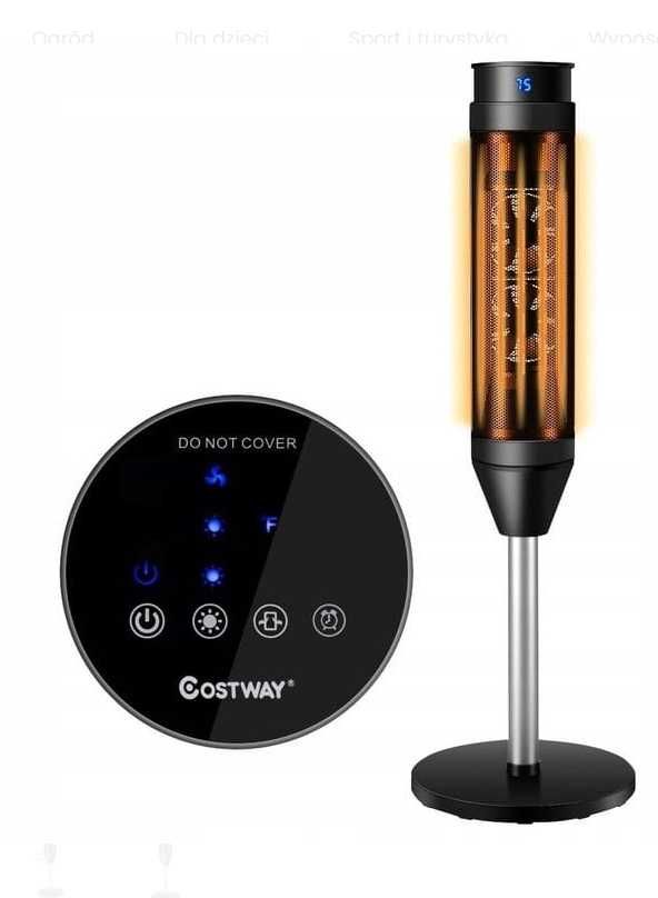 Termowentylator kolumnowy - grzałka ceramiczna