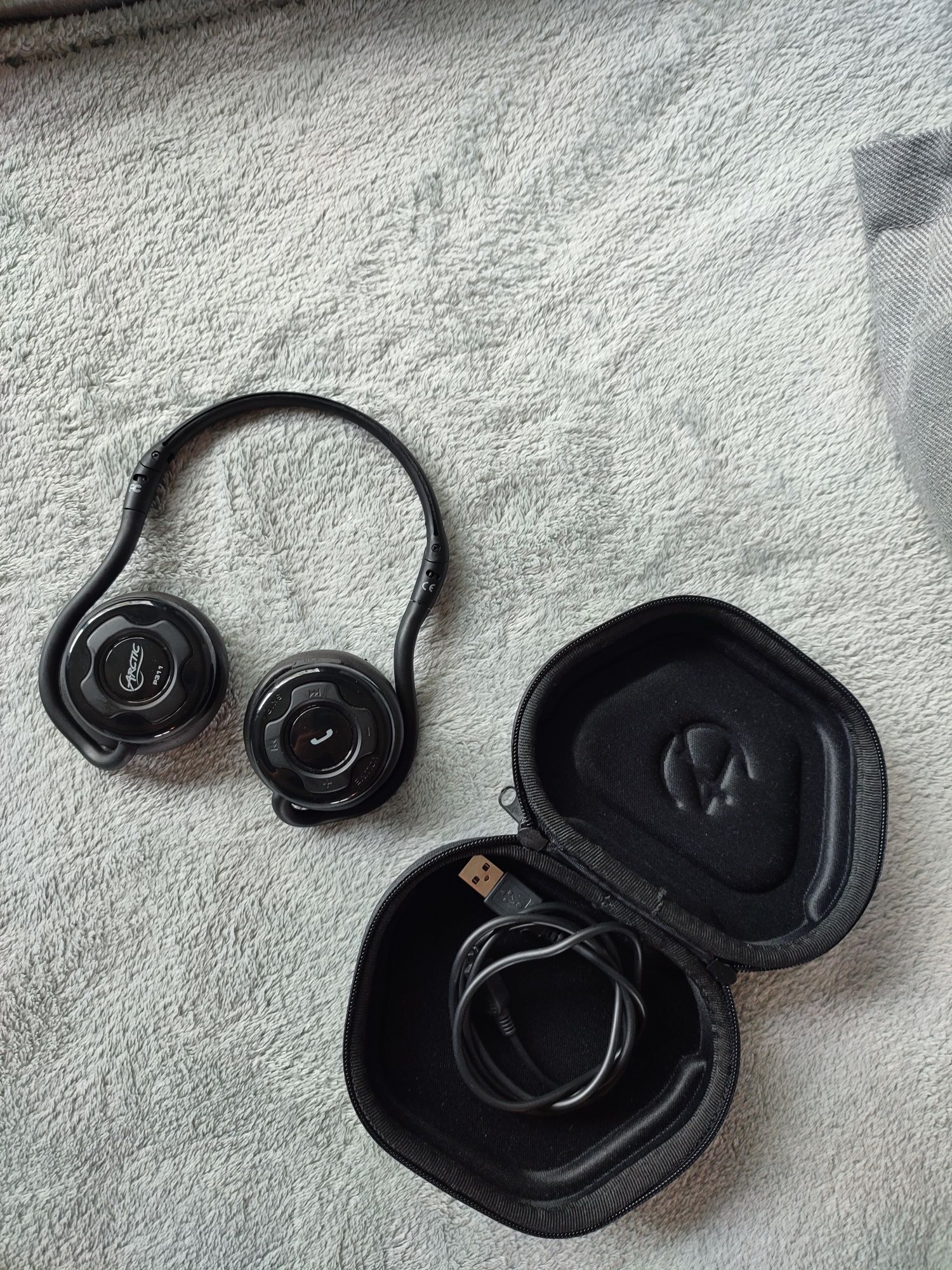 Słuchawki sportowe Arctic SOUND P311 bezprzewodowe czarne Bluetooth