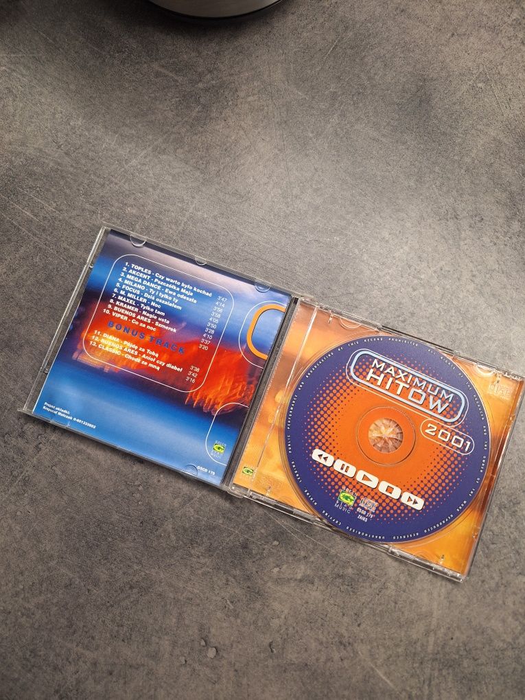 CD Maximum hitów 2001 Green Star GSCD 179