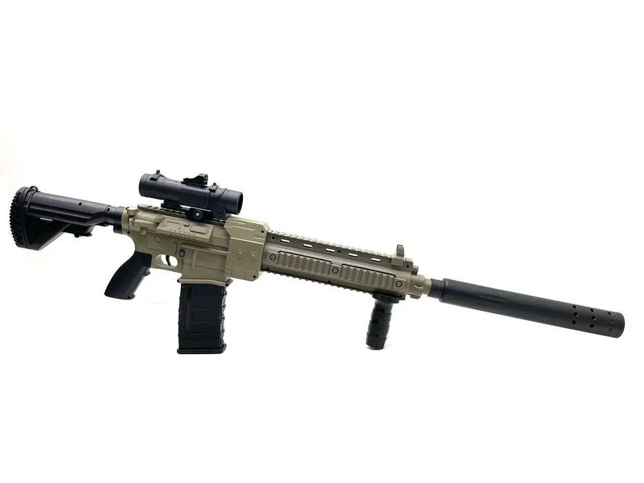 Автомат SHELL М 416 автоматичний тип дії, акумулятор, приціл