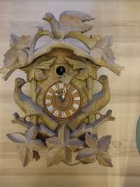 Zegar drewniany z kukułką
