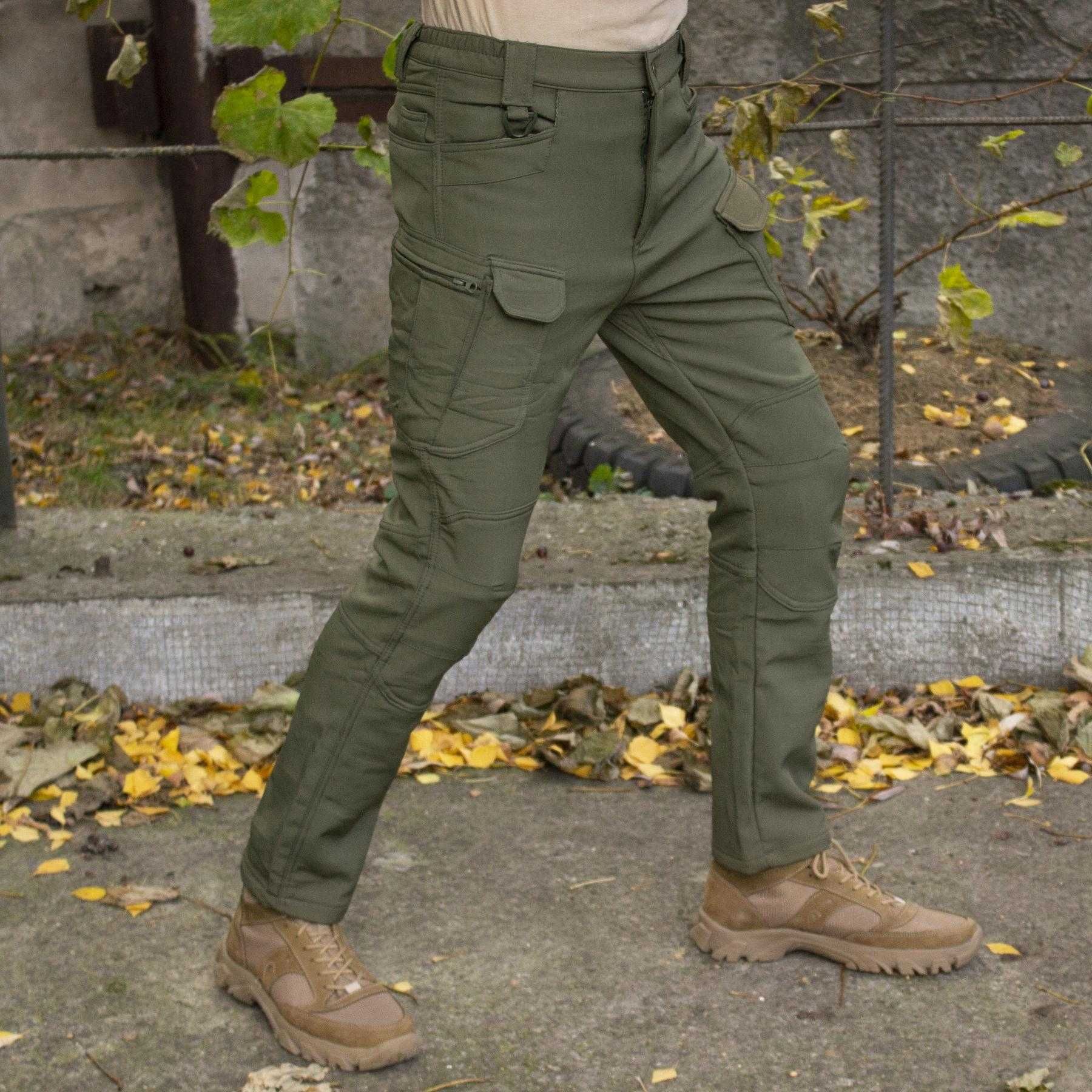 Костюм софтшел Gwild Олива, Койот, Чорний, Сірий Soft Shell на флісі