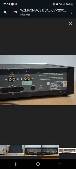 WZMACNIACZ DUAL CV-1200 Super Okazja!
