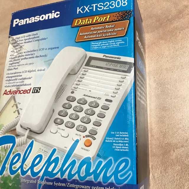 Telefon stacjonarny Panasonic KX-TS2308 PDW