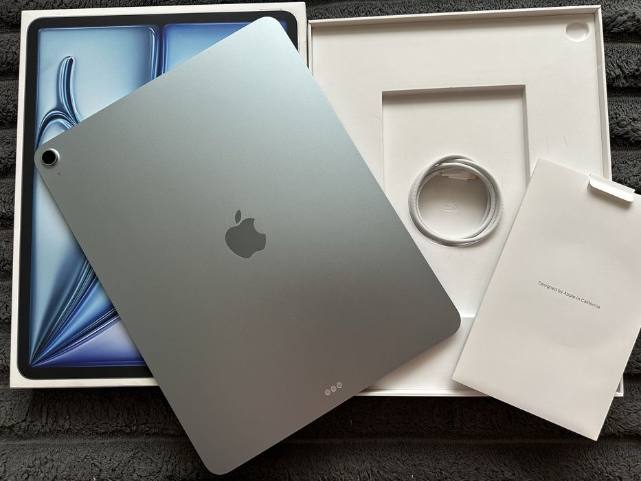 Планшет ipad air 13 m3 wi fi 256 gb blue/space grey  (mcnp4)