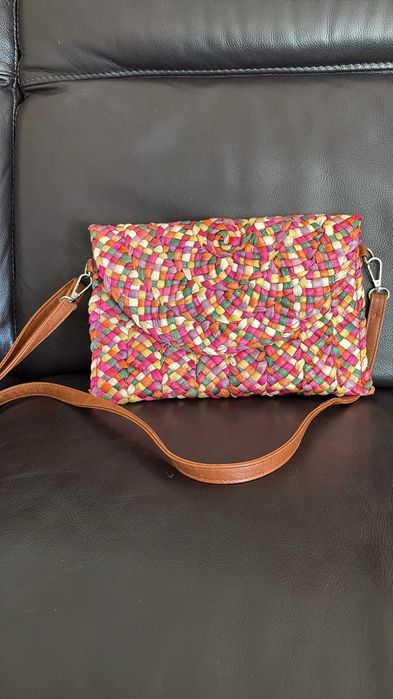 Mala de Palha NOVA  - 28cm X 18cm