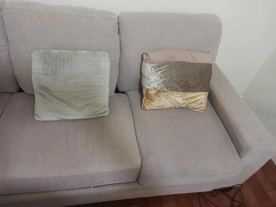 Sofá Chaise long cinza