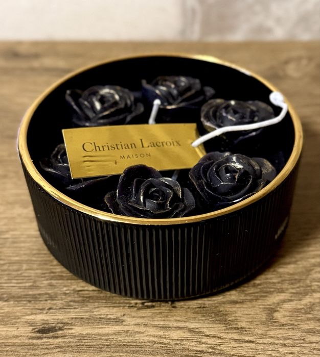 Оригінал!Нова декоративна преміум свічка Rose Christian Lacroix,221 гр