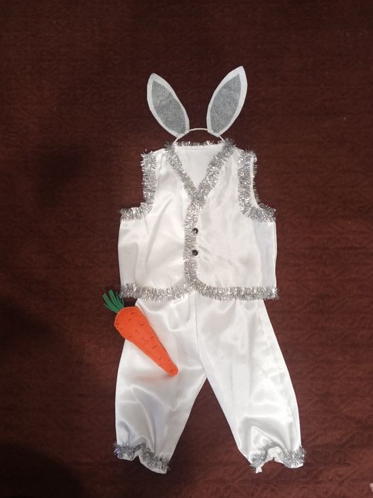 Новорічний костюм зайчика для хлопчика