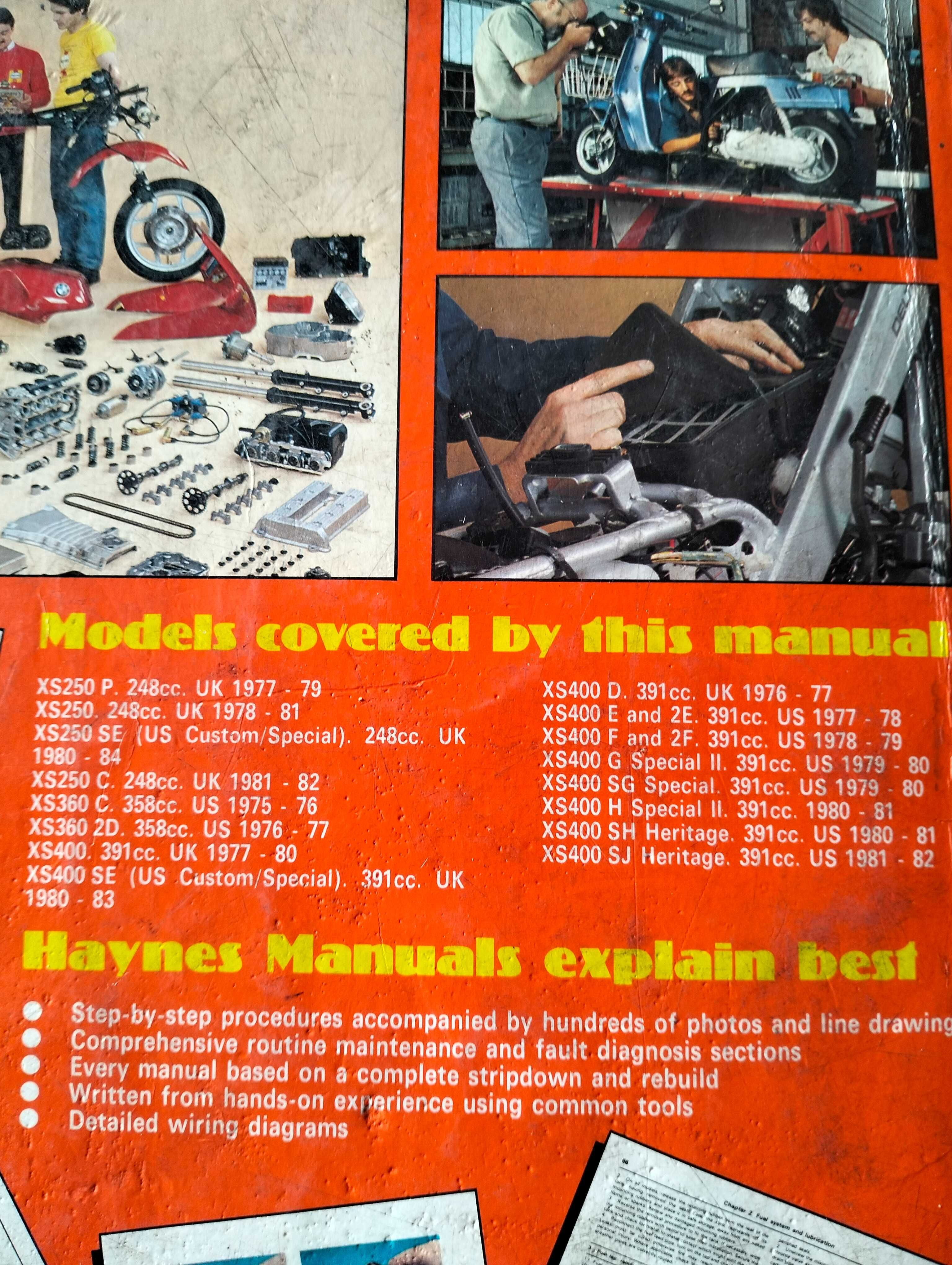 Haynes - Yamaha XS 250, 360 e 400  sohc Twins