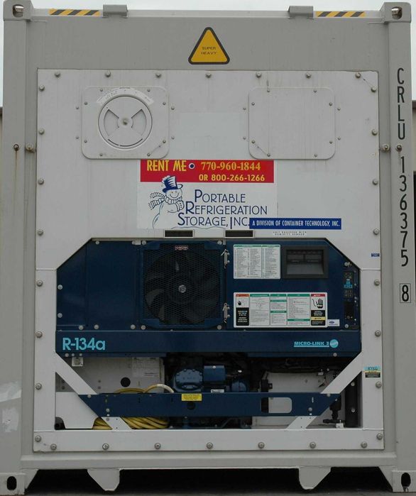 Рефконтейнеры 40 футов для перевозок, хранения в температурном режимом