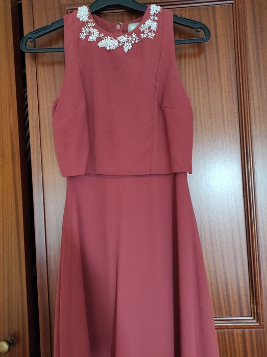 Vestido rosa ASOS