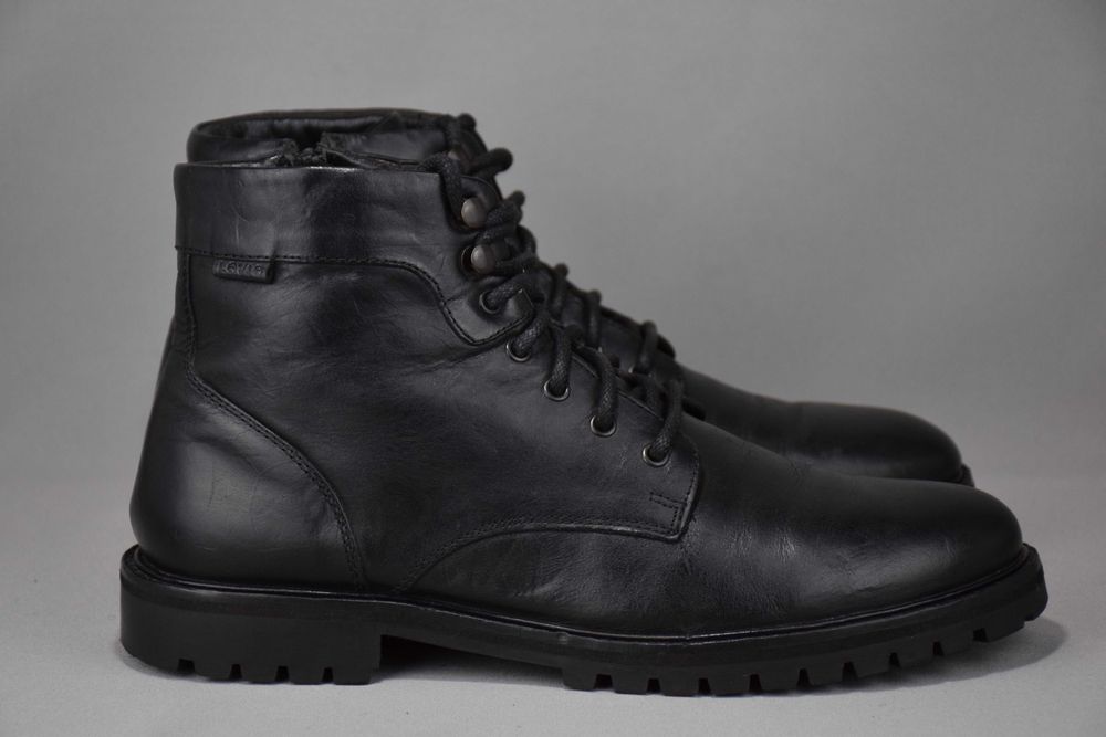 Levi's Roberts черевики чоловічі шкіряні чорні універсальні 42 р/27 см