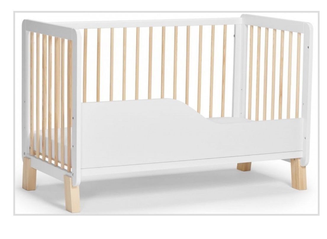 Kinderkraft дитяче ліжечко 2в1 LUNKY+матрац