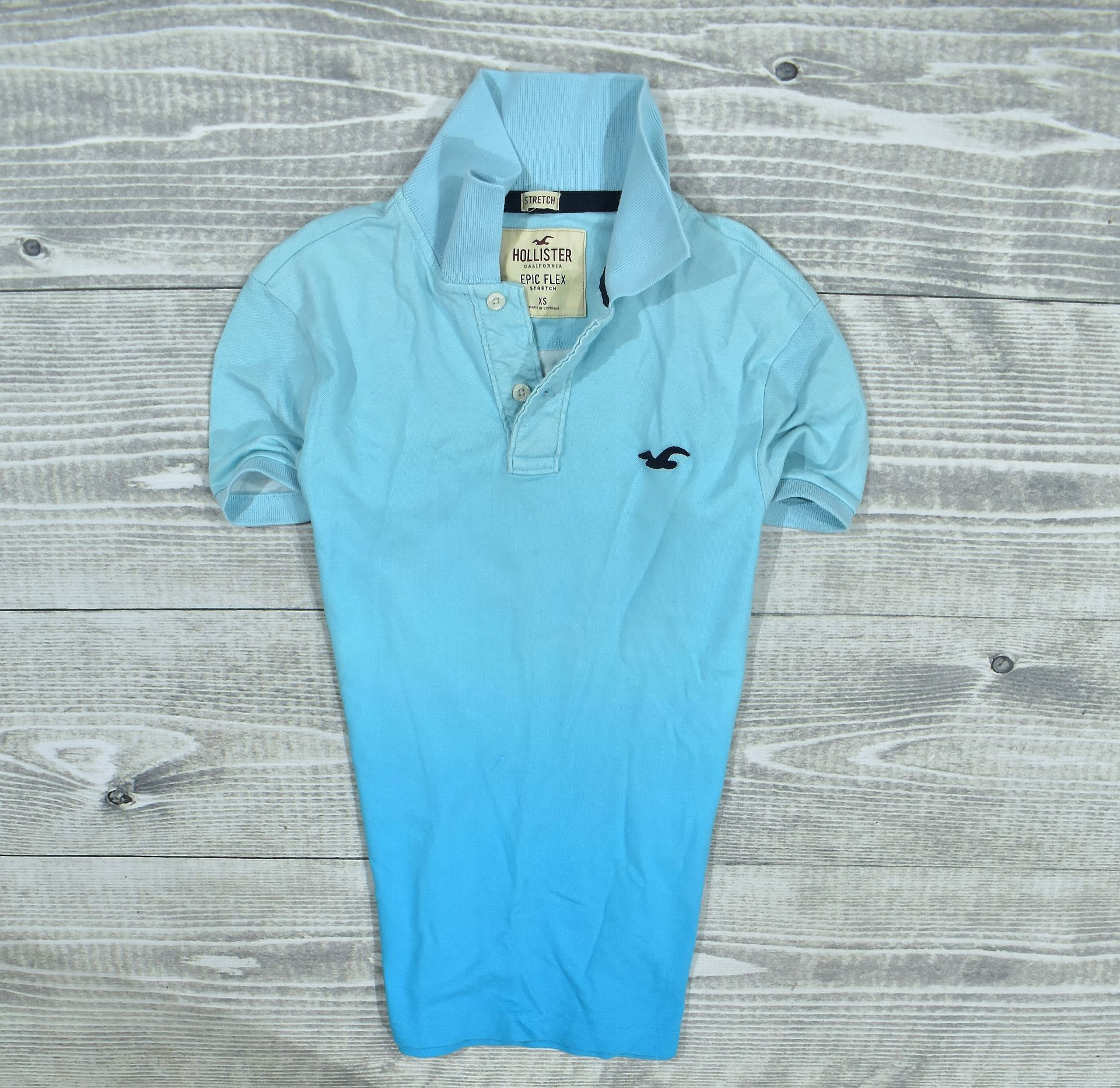 Hollister Epic Flex Stretch Koszulka Polo / Xs