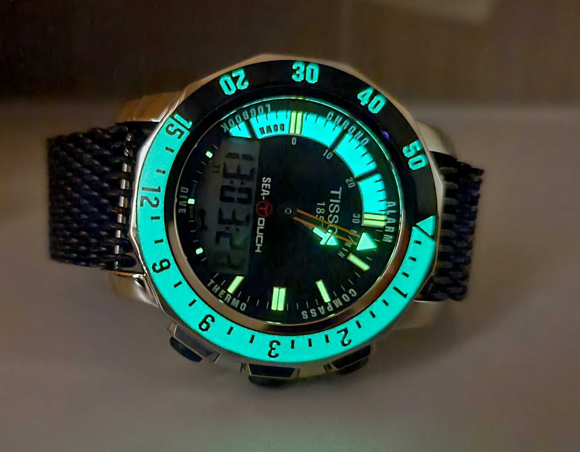 Чоловічий годинник часы Tissot Sea-Touch T026.420.17 Compass Chrono