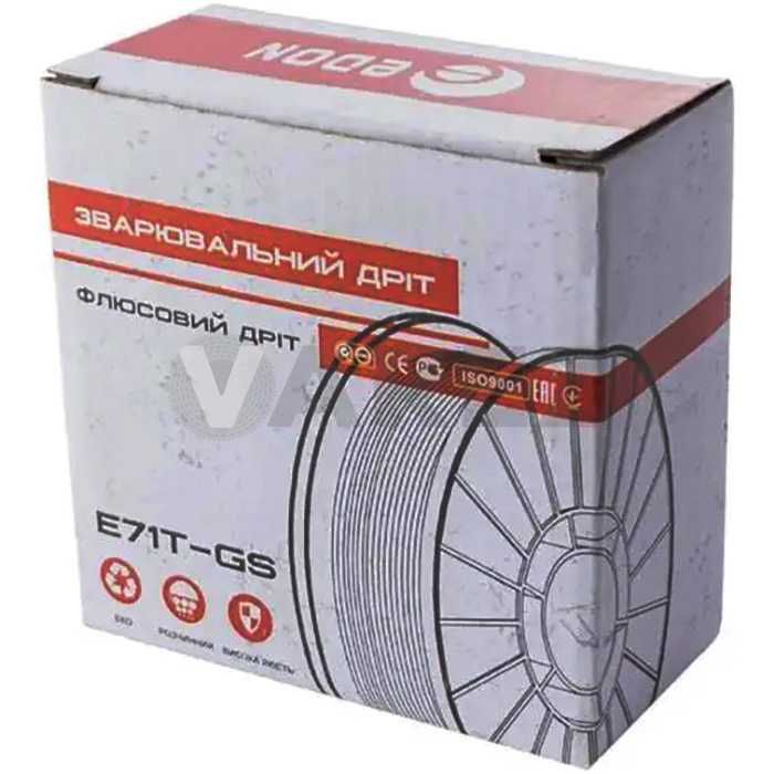 Сварочная проволока флюсовая  E71T-GS 1,0 мм 1 кг (без газа)