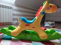 Bujaczek, żyrafa na biegunach Fisher price