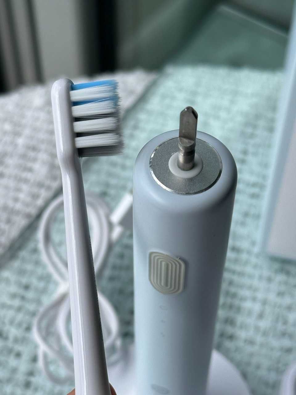 Nova escova de dentes oral