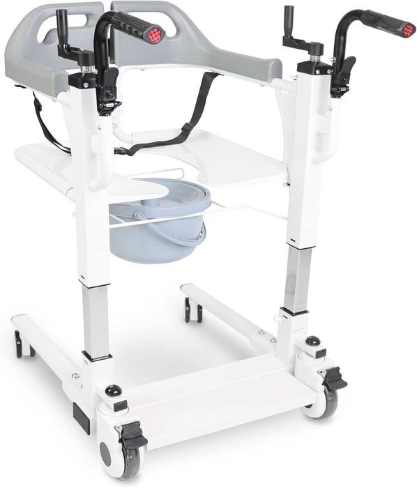 Wózek toaletowy KMINA Krzesło Transportowe WC dla pacjentów