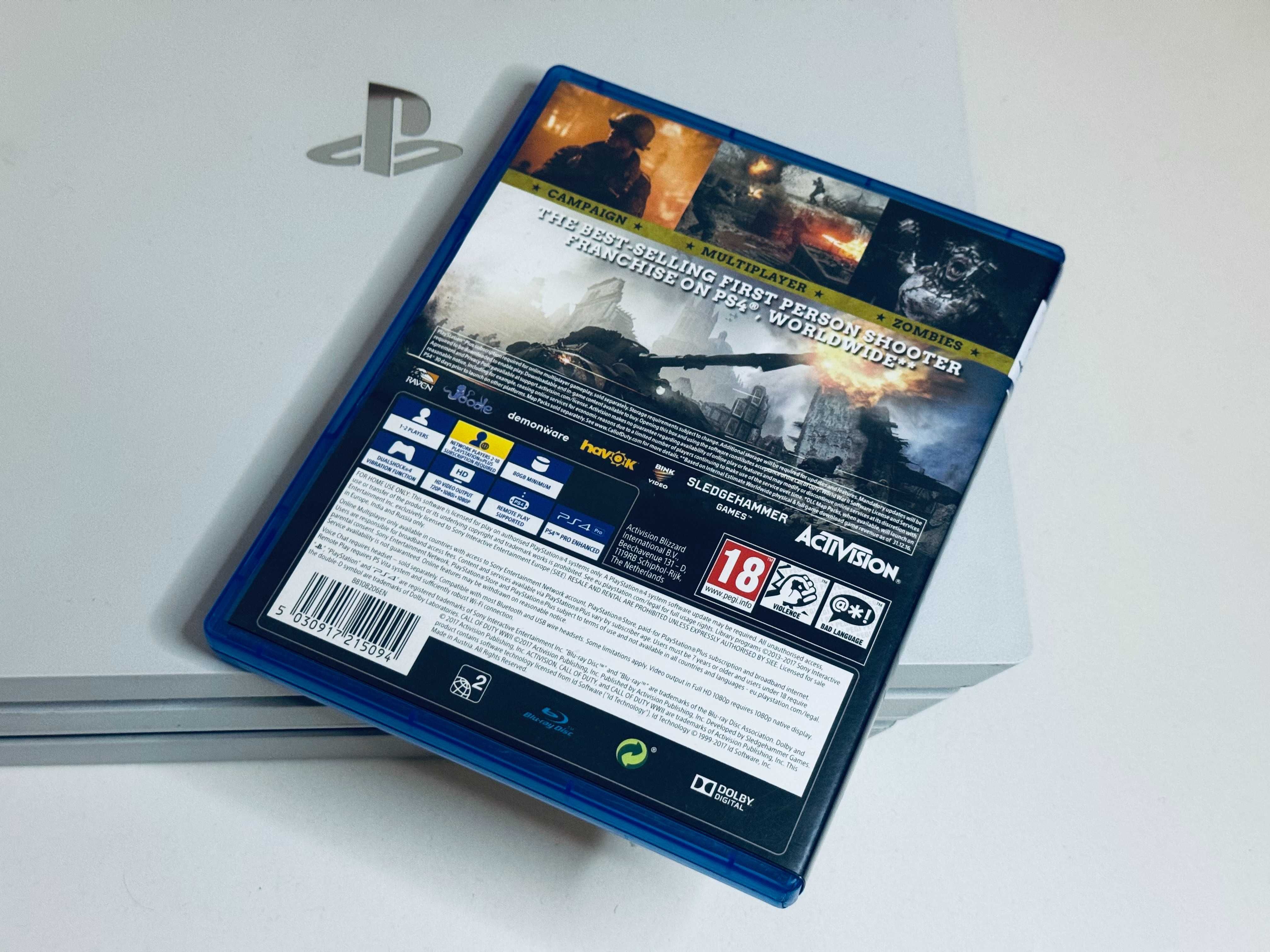 Gra Call of Duty WW2 PS4 Więcej gier na innych ogłoszeniach!