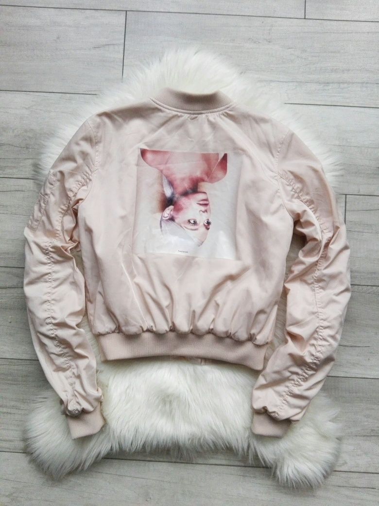 Nowa H&M Ariana Grande kurtka bomberka rozm 164 S