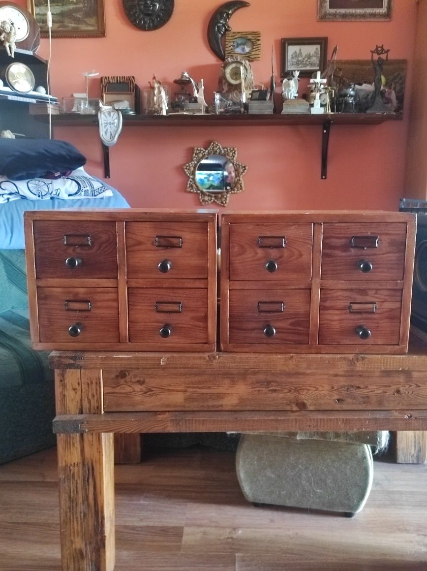Szafki biblioteczne loft PRL 1961 rok