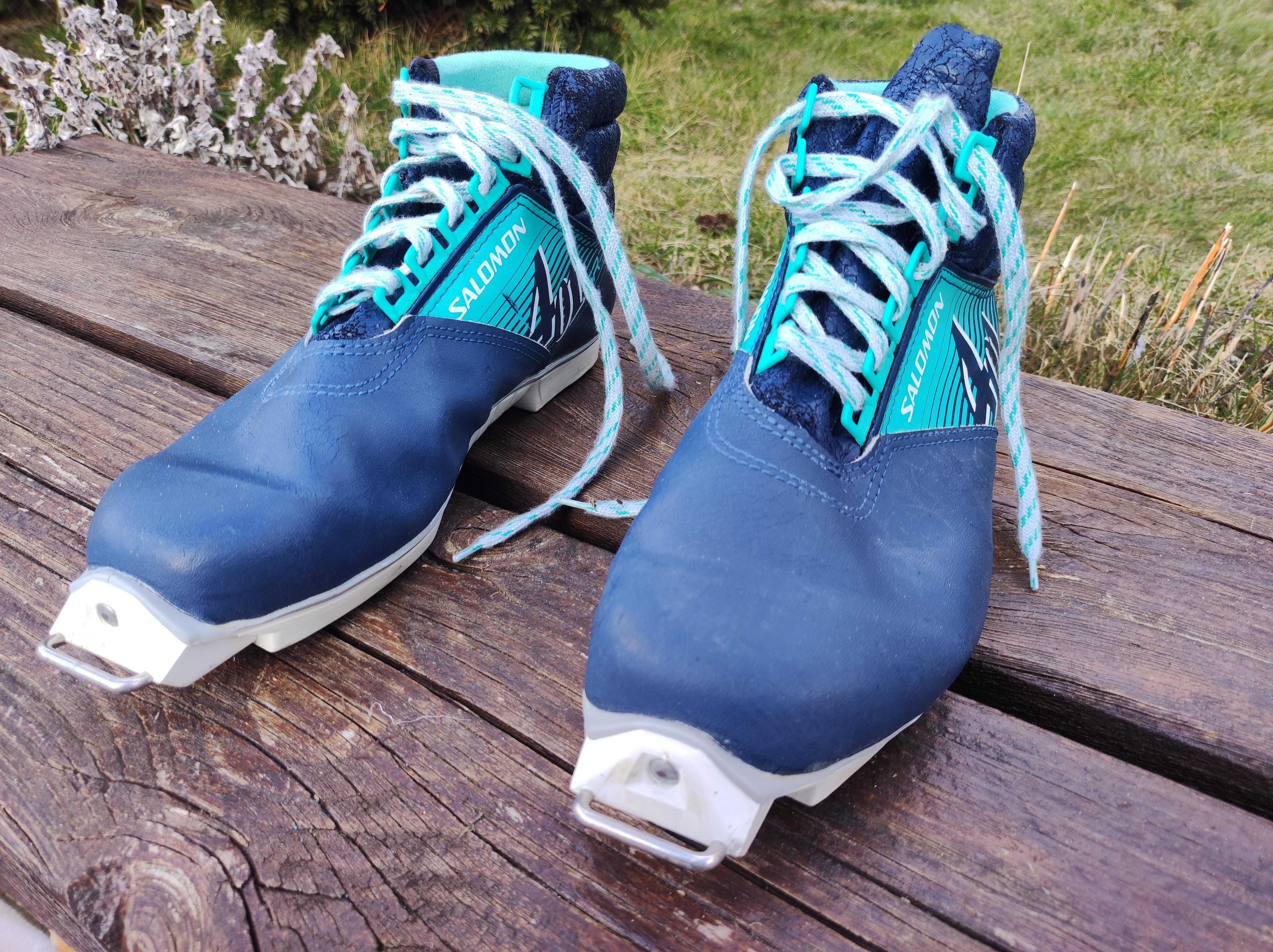 Buty do nart biegowych biegówki Salomon 401 SNS Patent Pending roz 42