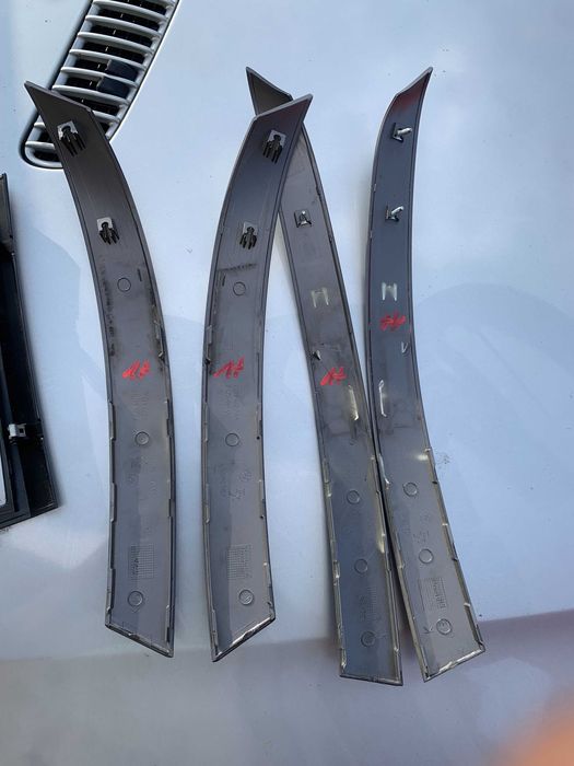 Bmw 5 e60 e61 przed lift listwy dekory wnętrza komplet Europa + gałka