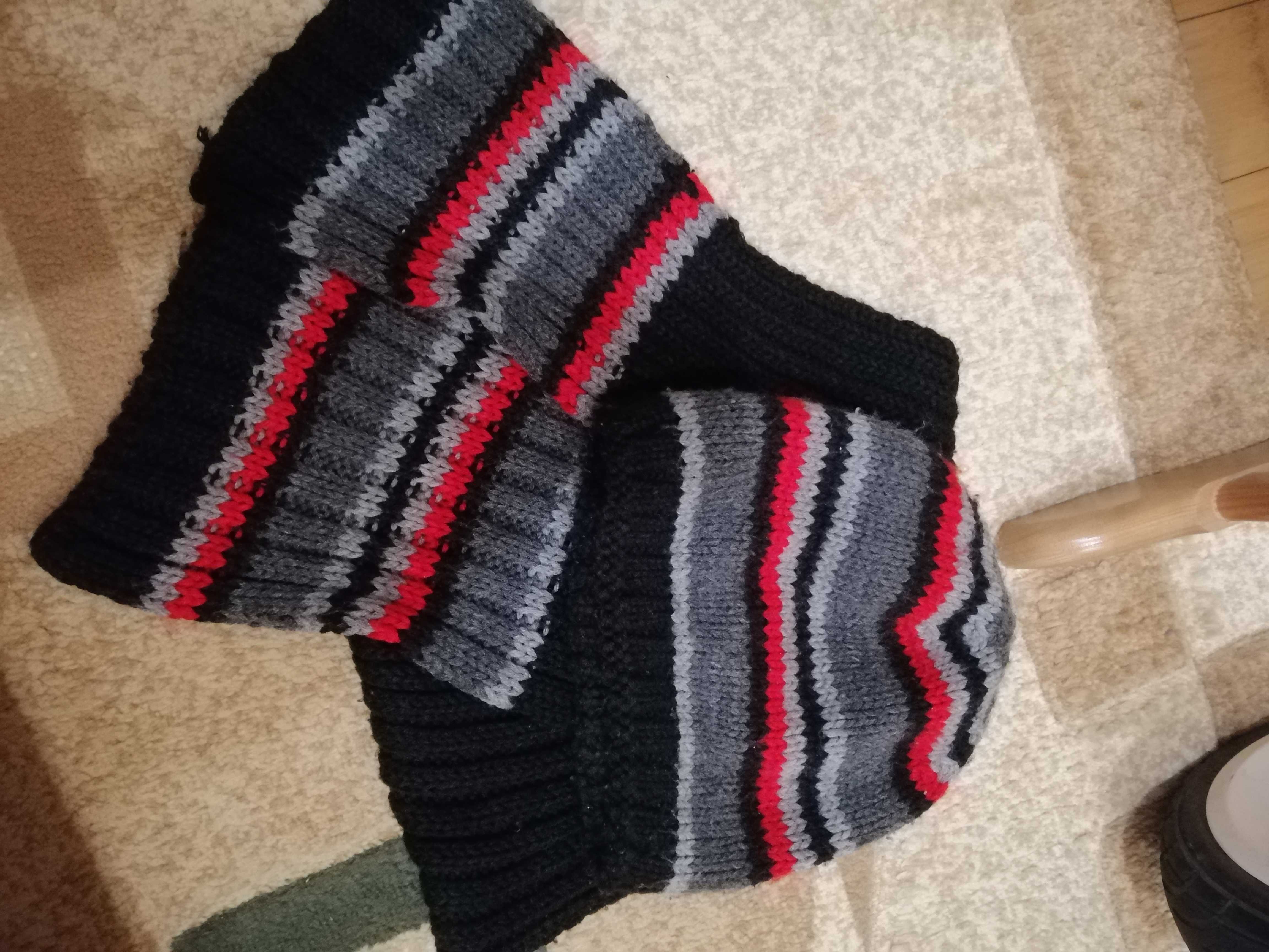 Набор зимний шапка и шарф