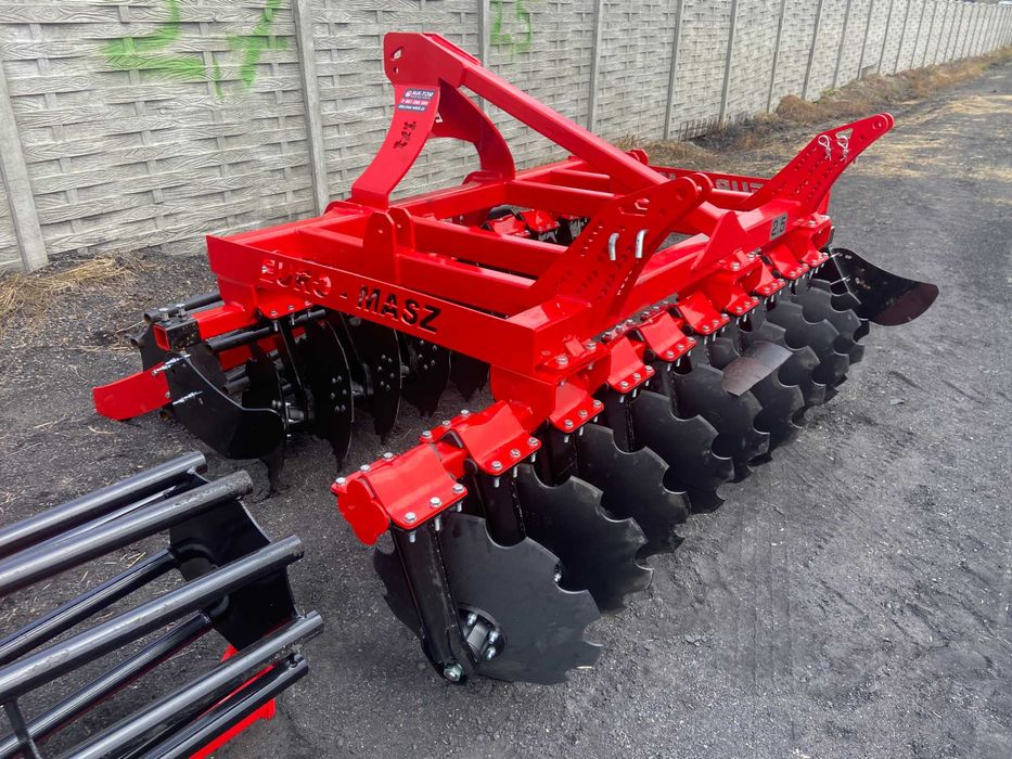 BRONA TALERZOWA CIĘŻKA POSZERZANA euro-masz Rozstaw 115 cm talerze 560