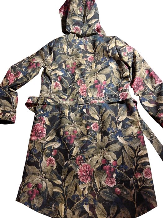 DZIEŃDOBRY sztormiak M Wiśnie Cherry parka z kapturem cordura UNIKAT