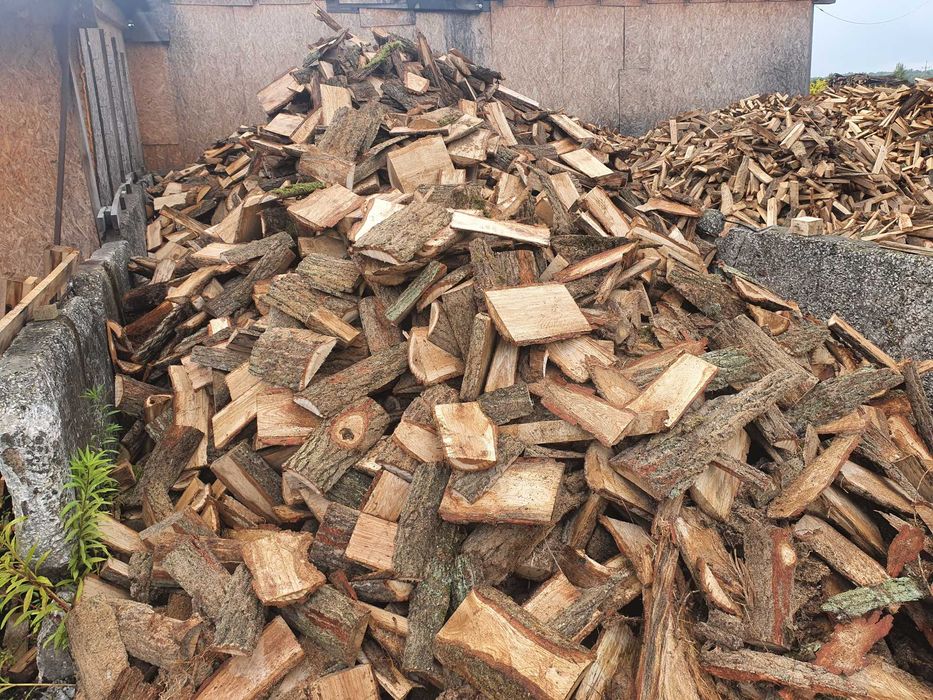 Drewno kominkowe opałowe DĄB zrzyny zrzynki