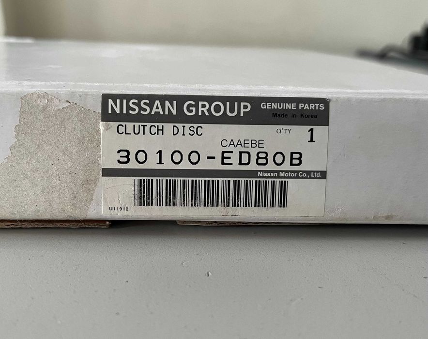 Комплект зчеплення на Ниссан Ноут 1,6 МТ