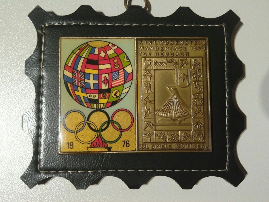 Emblemat z Olimpiady w Montrealu w 1976 r.