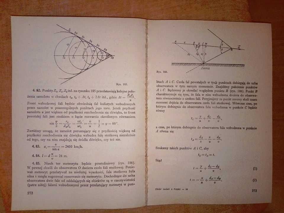 Zbiór zadań z fizyki 3-4 LO  - Ćwiok, Haensel, Zwoliński (1983) WSiP